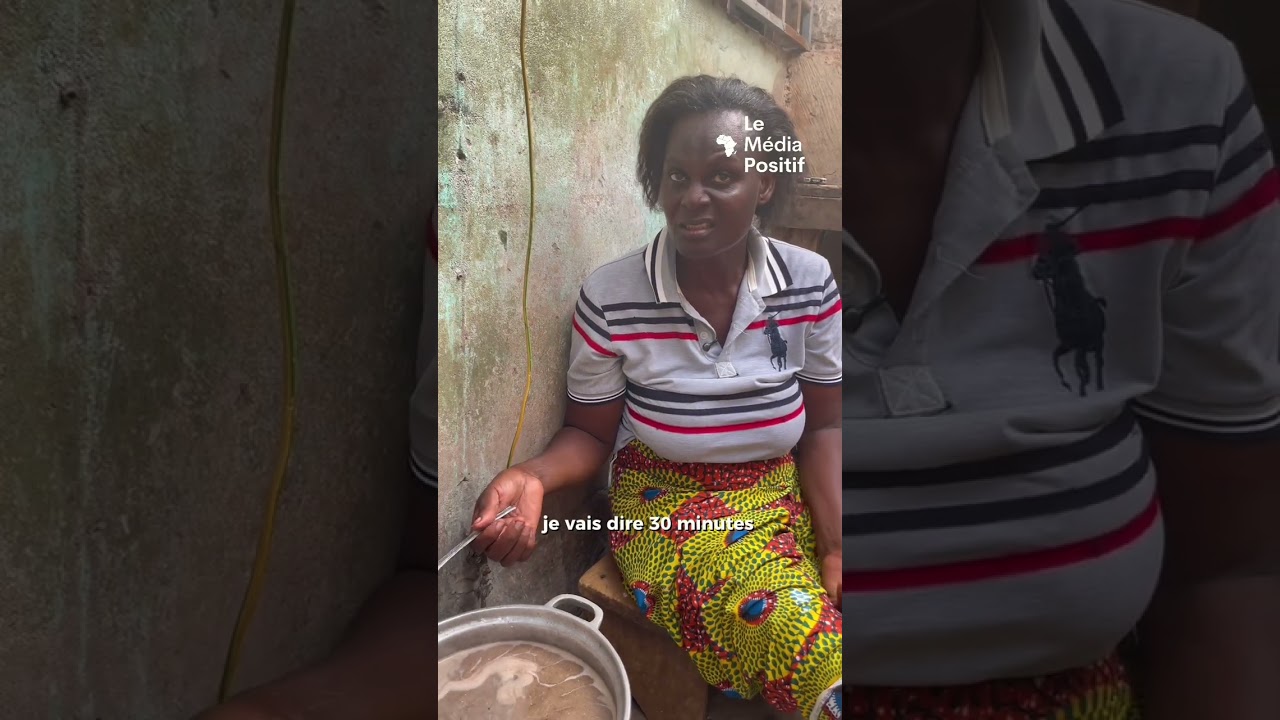 Rosine, artisane de l’huile de palmiste à Yamoussoukro