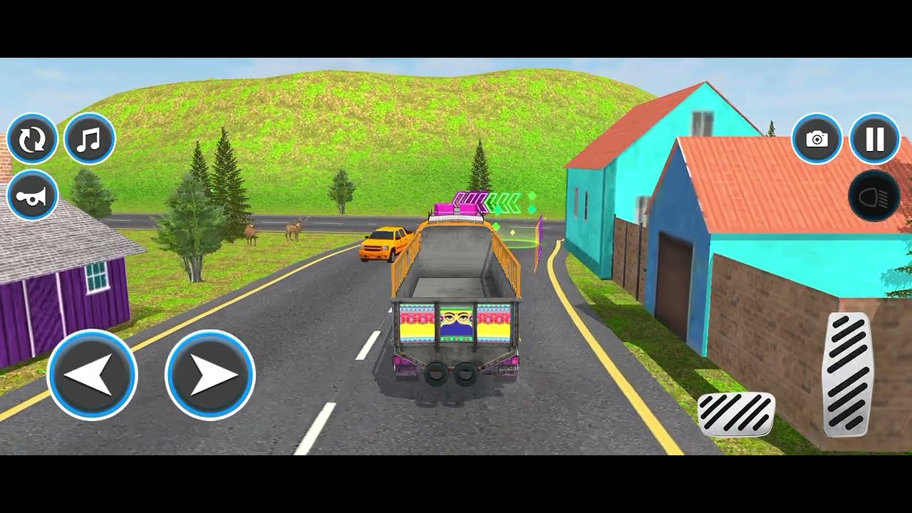 Animal cargo truck simulator 3d  🚛🦒😱