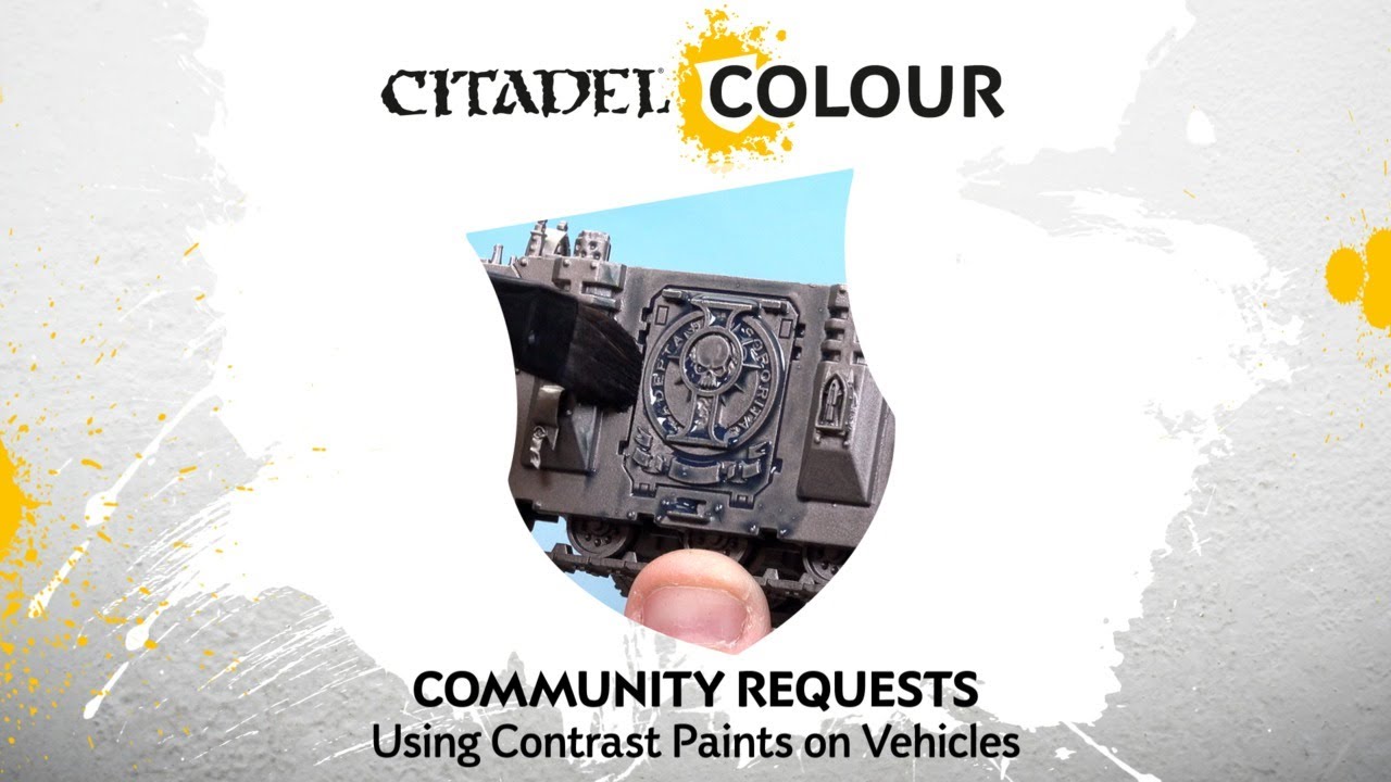 Community Requests: Using Contrast Paints on Vehicles
