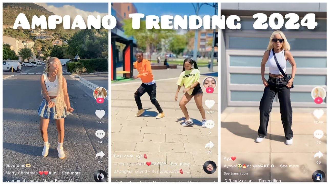Amapiano Trending TikTok challenges | 2024 #amapianodance #trending #amapiano