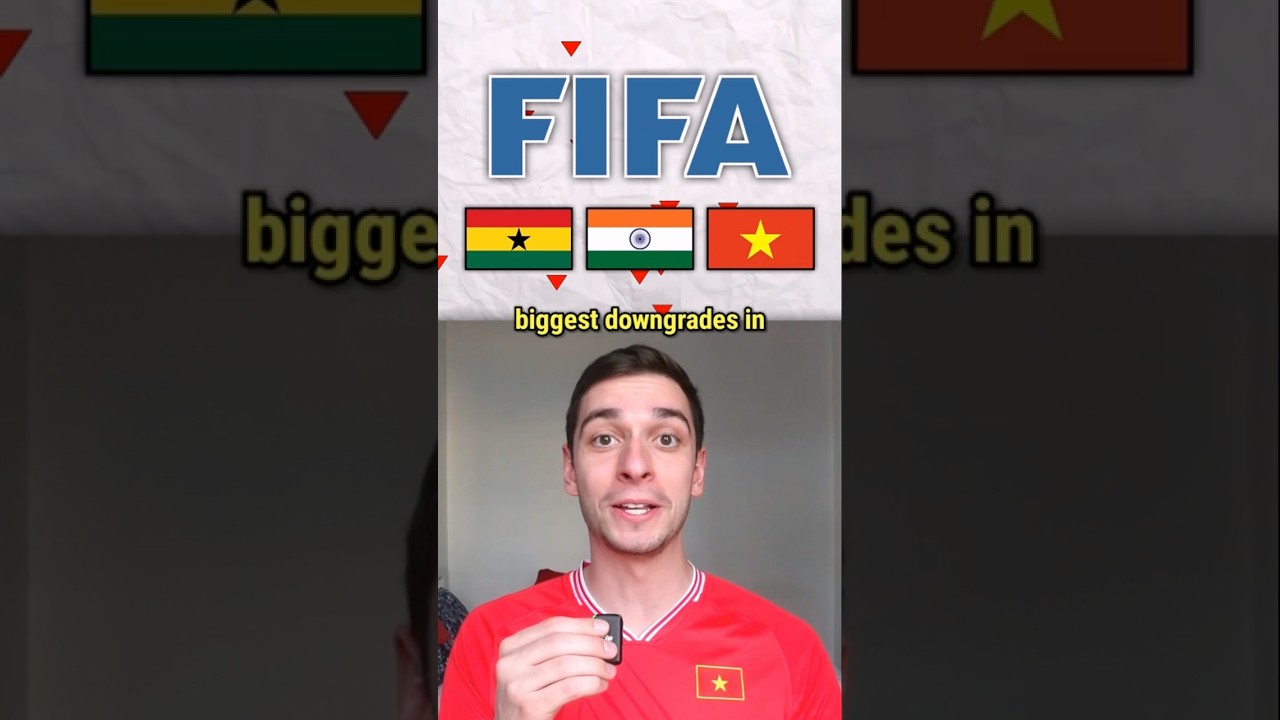 FIFA Rankings: The WORST Downgrades