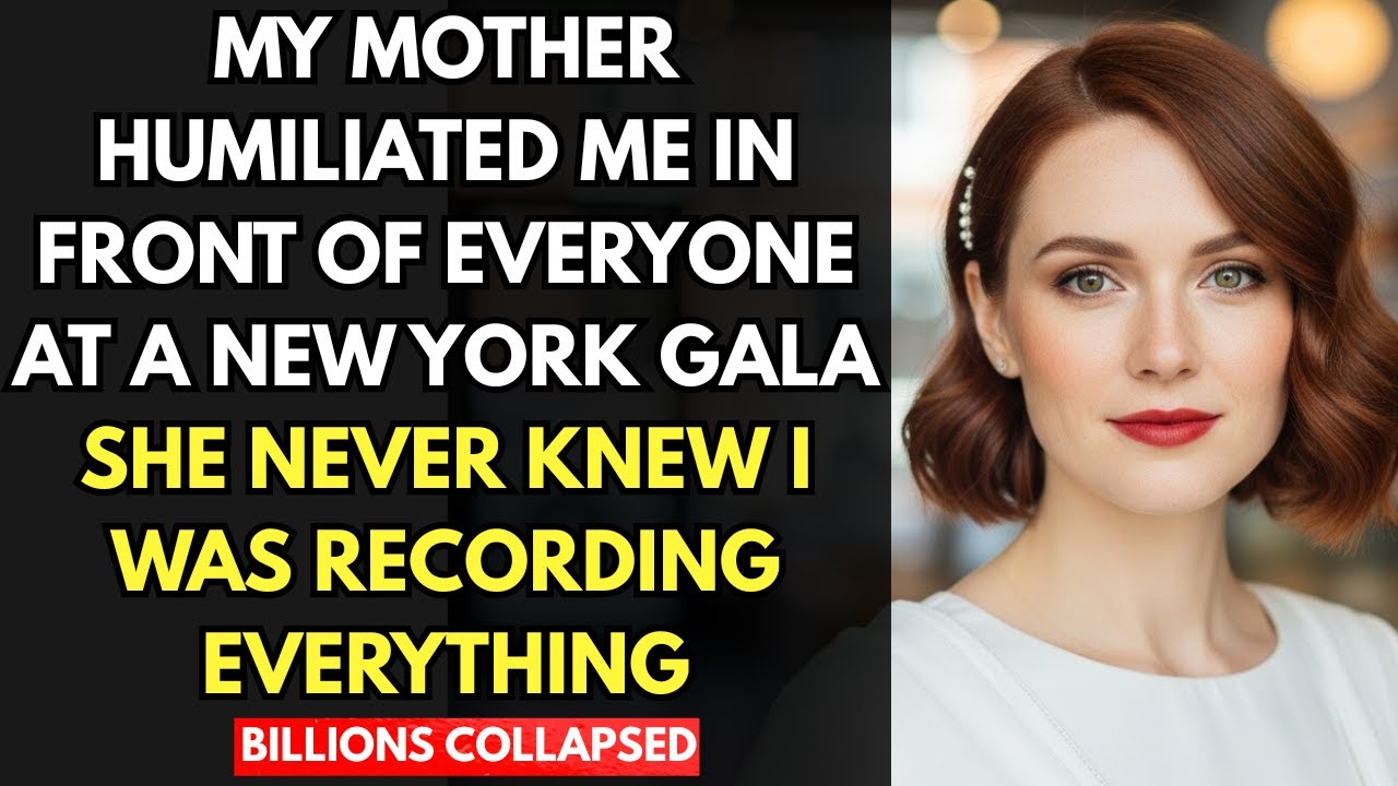 MY PARENTS HUMILIATED ME AT A NEW YORK GALA — MY RECORDING ENDED THEIR BILLION EMPIRE FAST