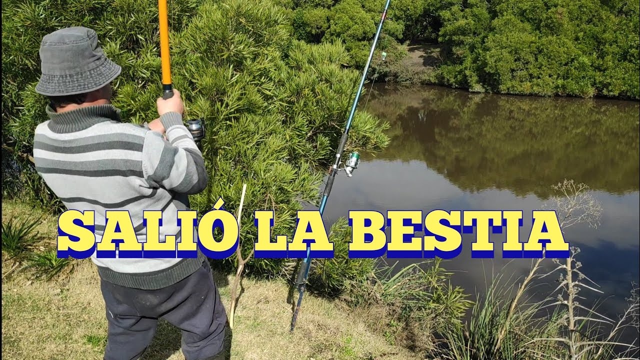 Pesca en invierno con sorpresa!!! en pesca en agua dulce