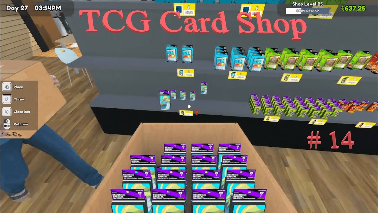 TCG Card Shop Simulator – Episode 14: Blue Collection Complete & Legendary Booster Box Unlocked! 🔵📦🏪