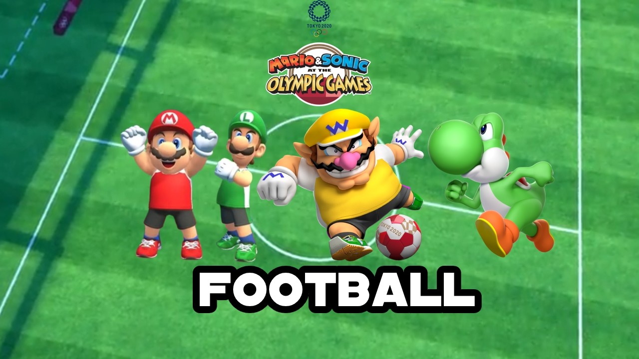 Mario & Sonic At The Tokyo 2020 Olympic Games Football # 76 (Team Mario)