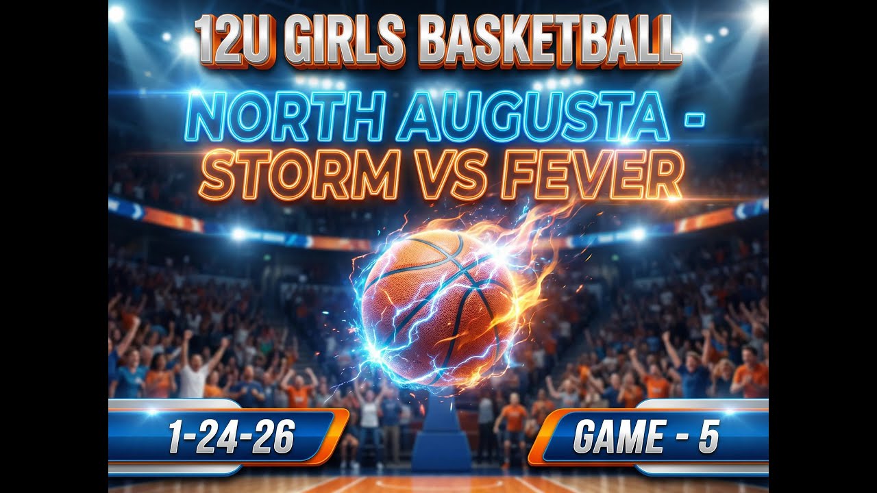 12u Girls Basketball North Augusta - Storm vs Fever 1-24-26 - Game - 5