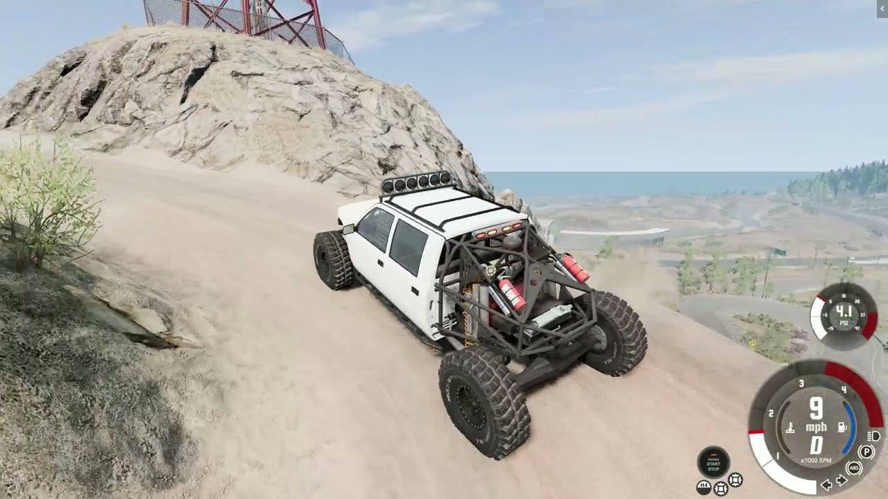 BEAMNGDRIVE | ROCK CRAWLING GRAVIL TURBO DIESEL