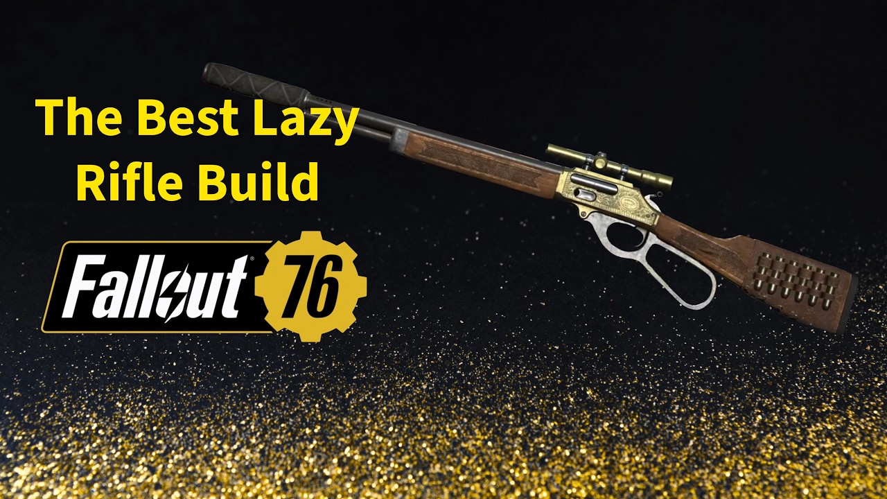 The Best Lazy Lever Action build in Fallout 76!!!! ( All Rifles Build )