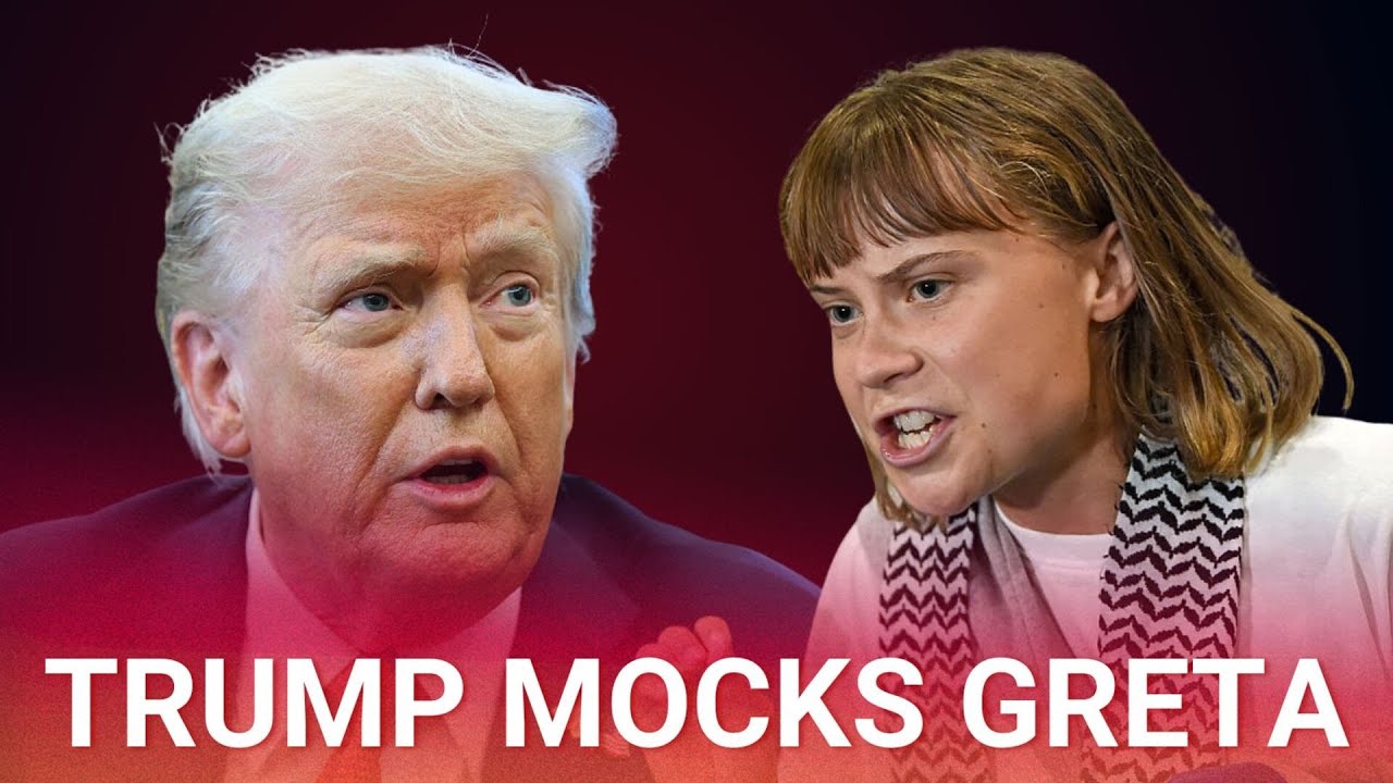 Donald Trump hilariously mocks Greta Thunberg following her furious tirade against Israel