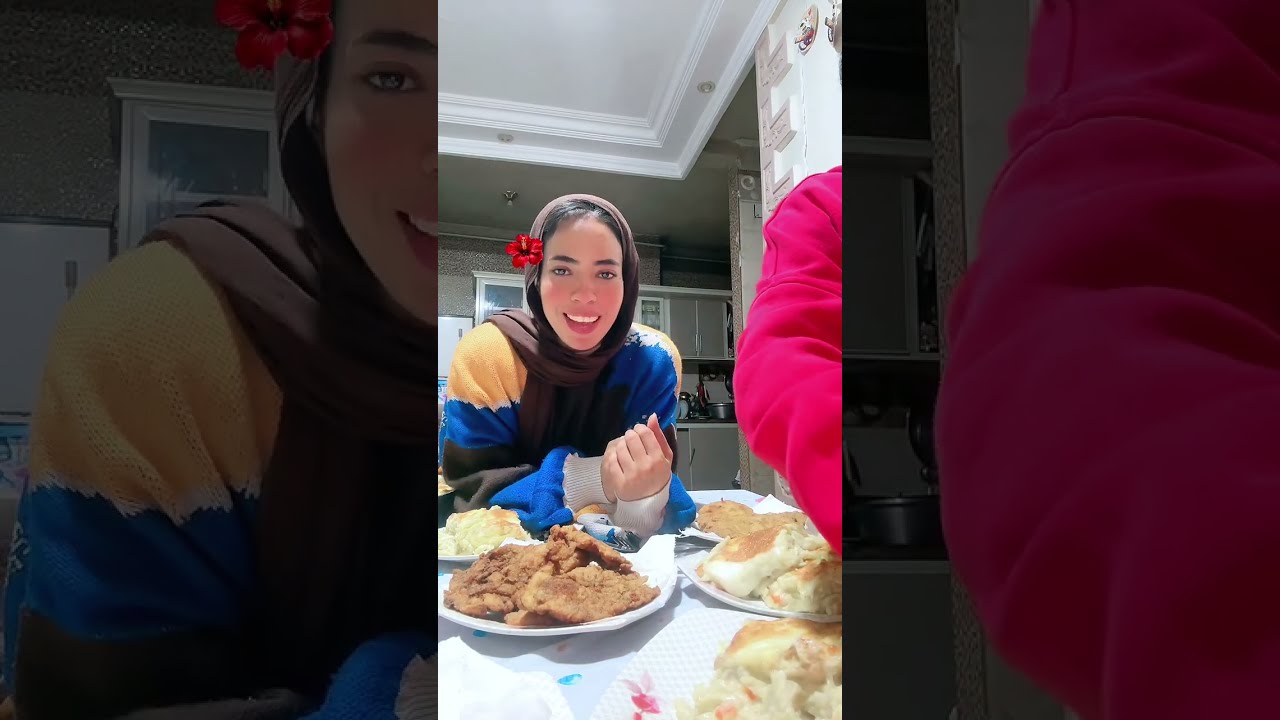 جهزت السفره على الفطار 😋