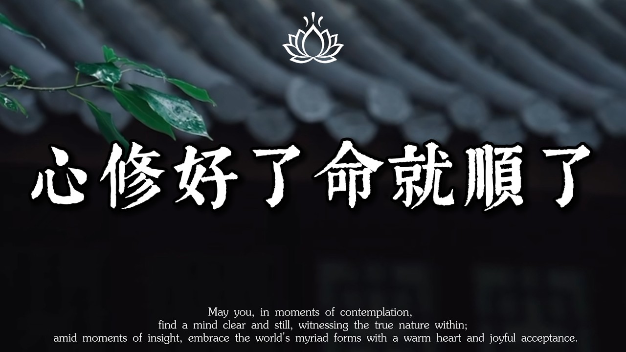 為什麼你拼命努力卻事事不順？佛說：心修好了，命就順了。這才是轉運的終極秘密。【般若安然居】#能量療愈 #修心 #心灵感悟 #佛學 #人生感悟 #禅意生活 #心靈暖流