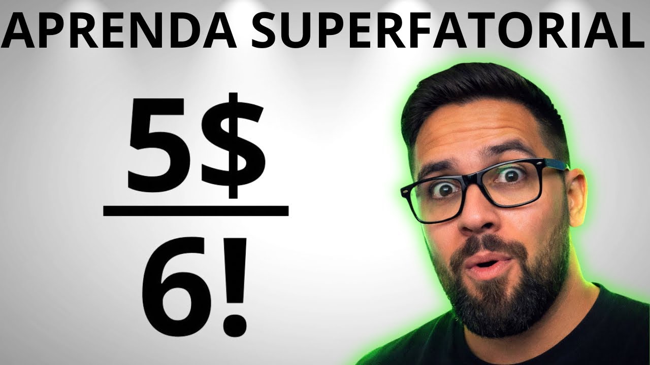 🔥SUPERFATORIAL • ESSA VOCÊ NÃO VIU NA ESCOLA • APRENDA AGORA E SURPREENDA-SE