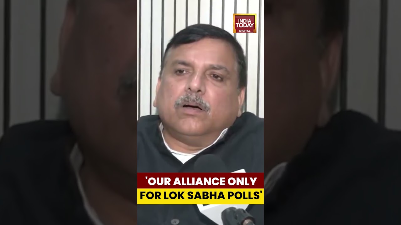 'AAP Not With INDIA Alliance As Of Today': AAP MP Sanjay Singh | India Today