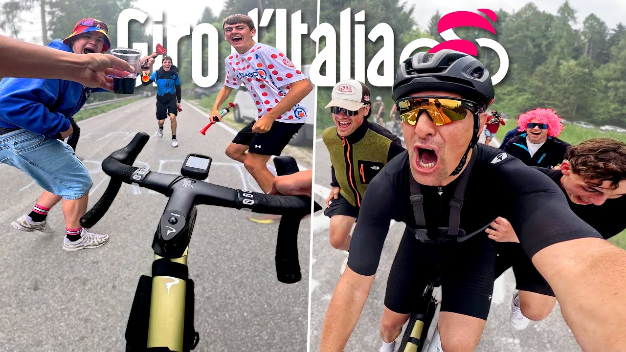DELIRIO A ENEGO! 🚴🏻‍♂️ Giro d'Italia in VENETO