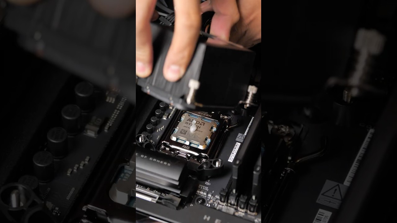 Timelapse Build PC GVN - PC hơn trăm củ mơ ước của bao người #shorts