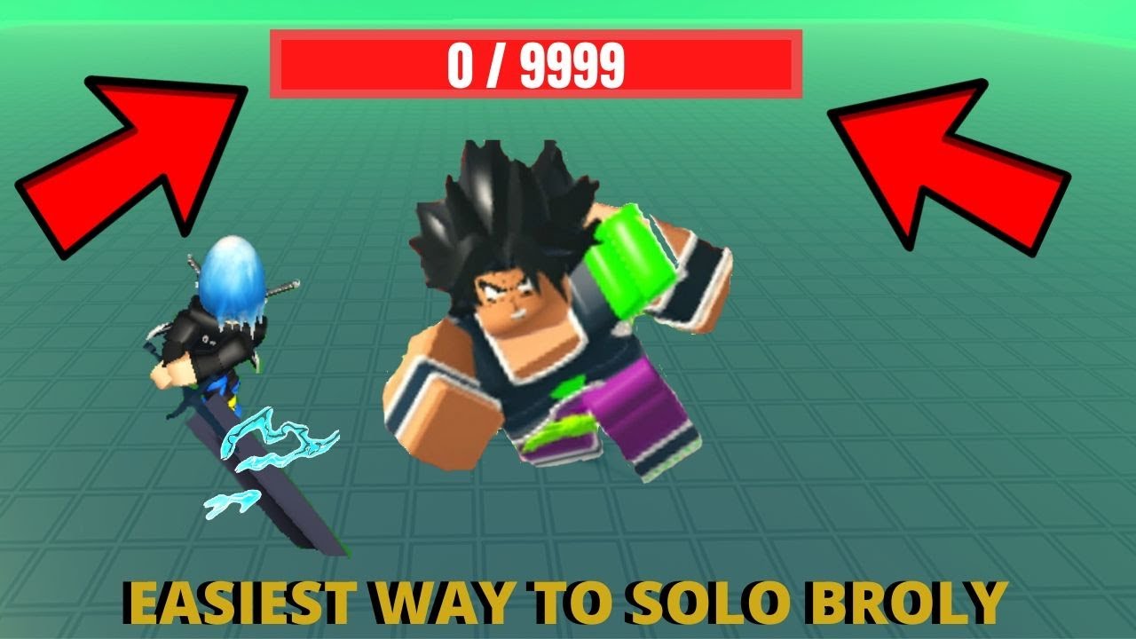 How To Solo Broly Easily | Anime Fighting Simulator (100 Subscriber Special)