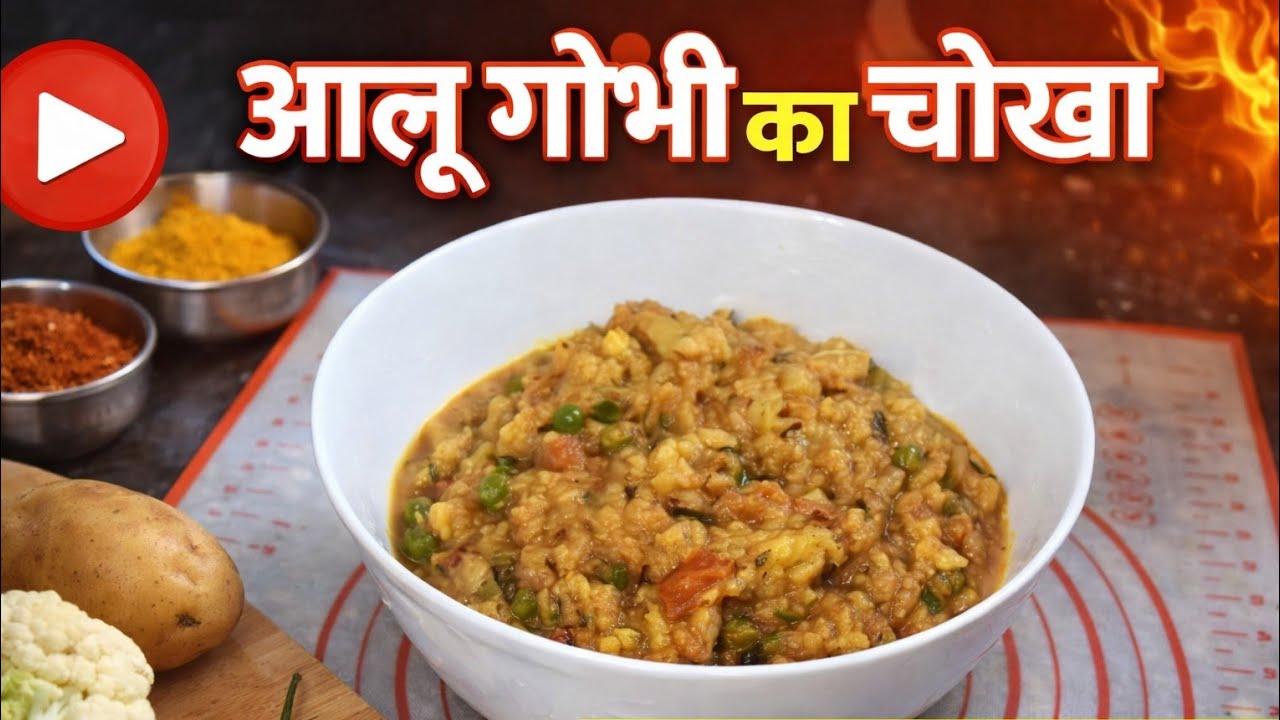 आलू गोभी का चोखा बनाने का विधि #food #viral #shorts #food 