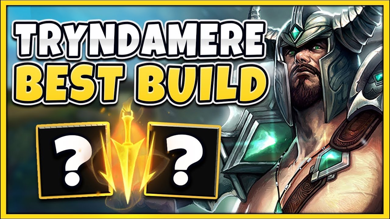 *CHALLENGER* RANK 1 TRYNDAMERE SHOWS  MOST BROKEN BUILD (INSANE)  - League of Legends