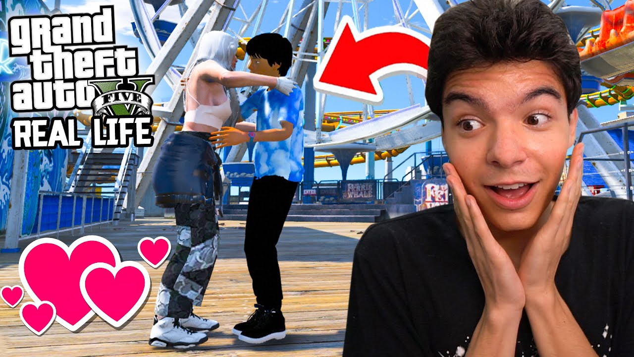 PRIMA MEA IUBITA! Cum arata? - Gta 5 Real Life