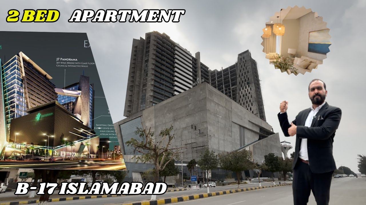 Luxury Furnished 2 Bed Apartment For Sale in J7 Emporium B-17 Islamabad #apartment #sale #j7emporium