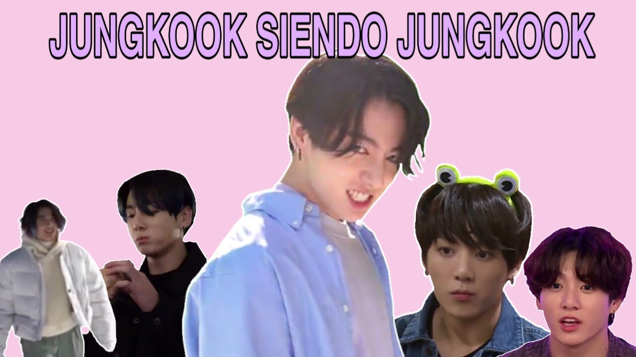 Jungkook siendo el ser más lindo y extra del mundo