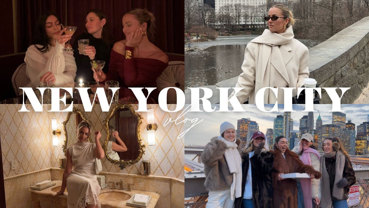 NEW YORK CITY VLOG: girls trip, places to eat, where to stay & sight seeing