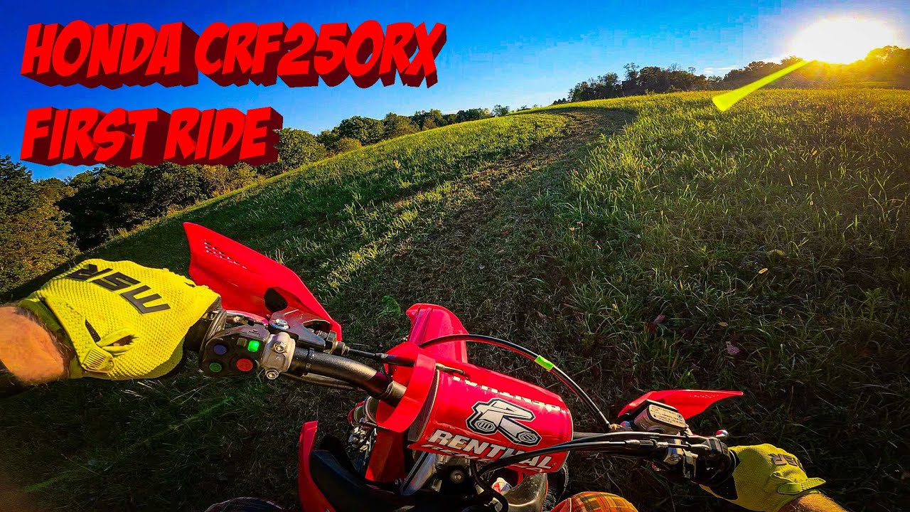 This Bike RIPS!! 2025 Honda CRF250RX First Ride