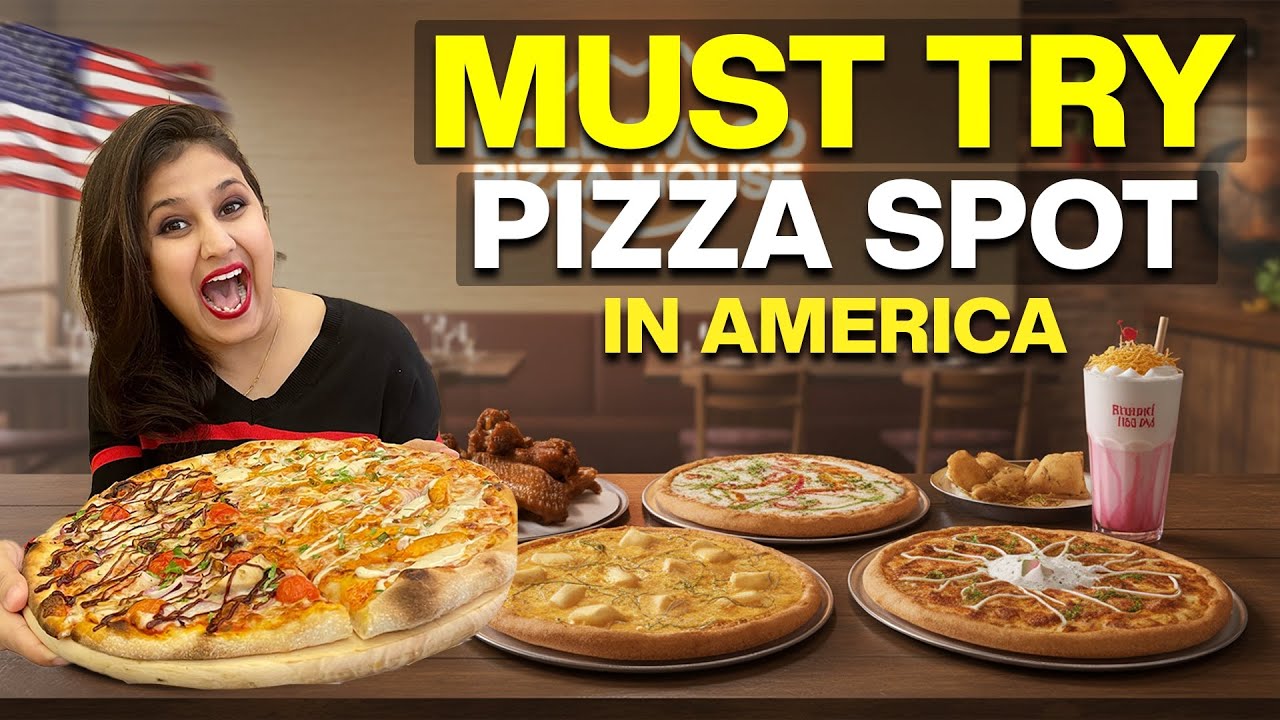 Попробовал индийскую пиццу в Америке 🇺🇸 Bollywood Pizza House, Фриско, Техас #пицца #bollywoodpizza