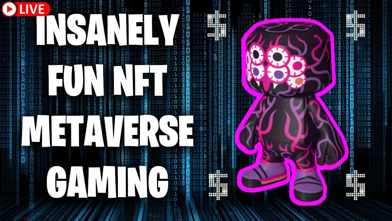 INSANELY FUN NFT METAVERSE GAMING - EARN BANK!?