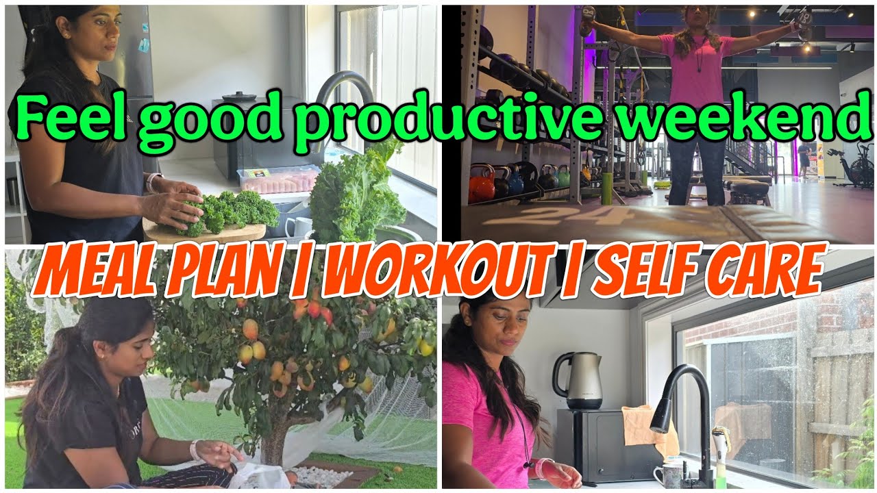 Weekly meal plan and meal prep fo a calm week|A productive day in my life Malayalam|workout&selfcare