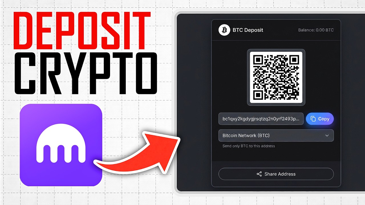 How To Deposit Crypto In Kraken App (Full Guide)