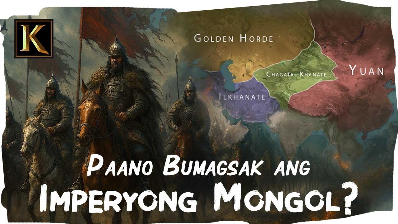 Imperyong Mongol - Pagbagsak ng Makapangyarihang Mongol Empire -  Tagalog HIstory - KasaysayanTV