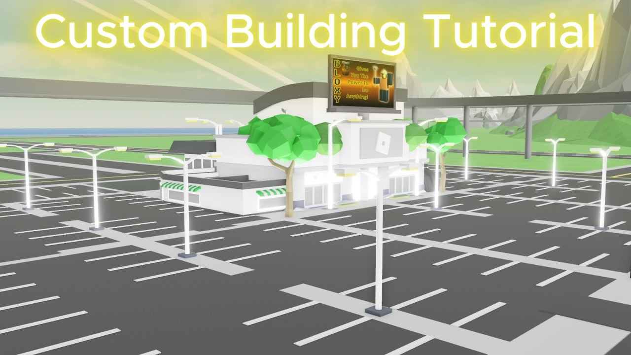 Custom Building Tutorial! (Mini City Tycoon)
