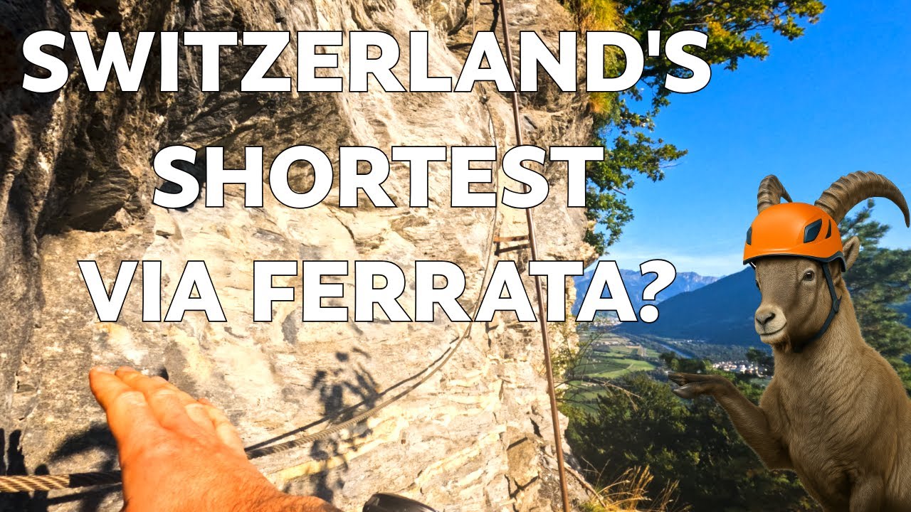 🇨🇭 Switzerland’s Shortest Via Ferrata? Leiterliweg, Fläsch