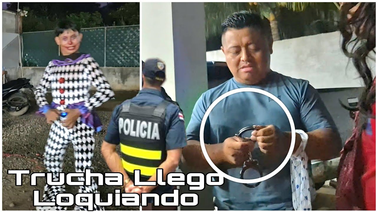 TRucha Llego Lloquiando Y Sera Esposado|En Pleno Hallowin llego Asi?