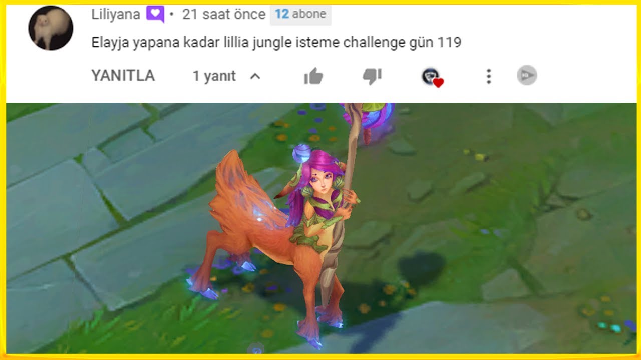 Tam 119 G&uuml;n Boyunca Lillia Jungle İsteyen İzleyicimi Kırmadım | Lillia Jungle