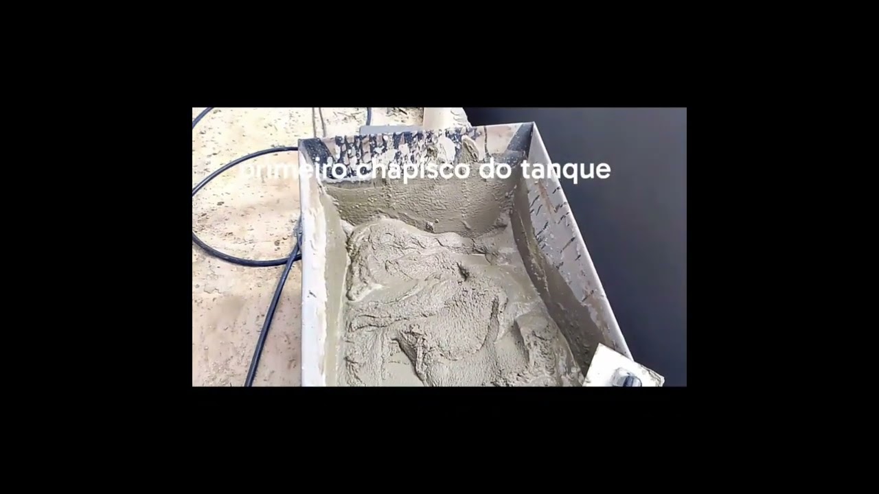 Como fazer um tanque de ferro areia e cimento passo a passo  🐟🐟🤣