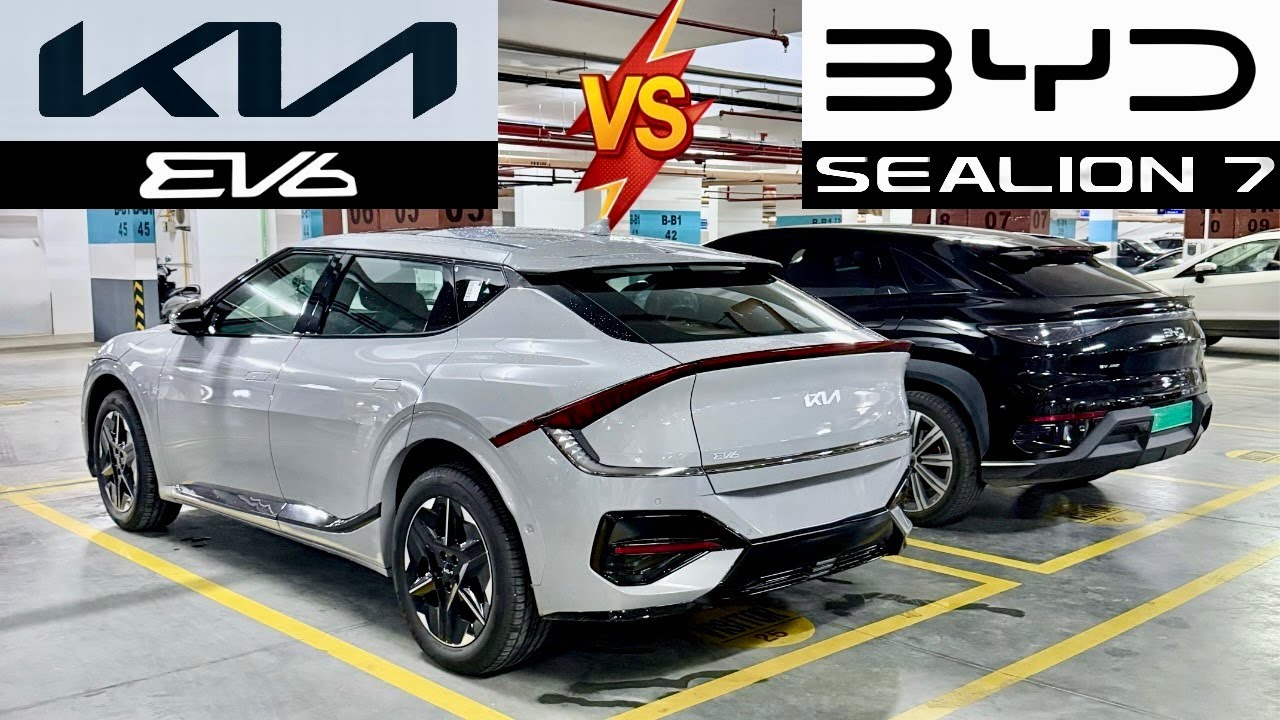 Best ALL ROUND EV! | BYD Sealion 7 Vs KIA EV6