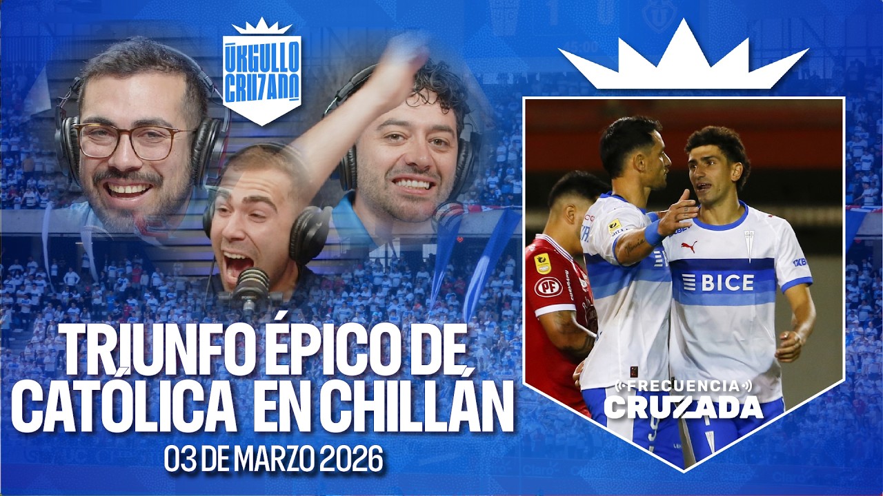 ORGULLO CRUZADO - 03 DE MARZO 2026: CATÓLICA POR FIN GANÓ COMO VISITA Y ES ESCOLTA DEL TORNEO