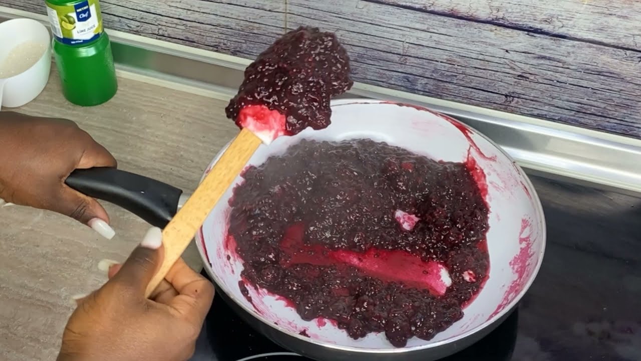 How to Make Cake fillings for Cakes /Blackberry Compote