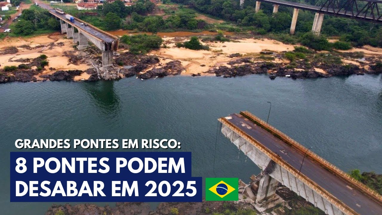 Após Desabamento, Conheça as Pontes com Maior Risco no Brasil