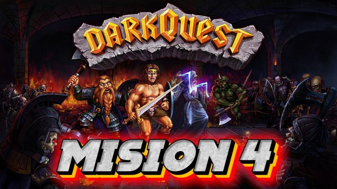 DARK QUEST (PC) – Gameplay de la Cuarta Misión | Mazmorra Avanzada y Enemigos Duros