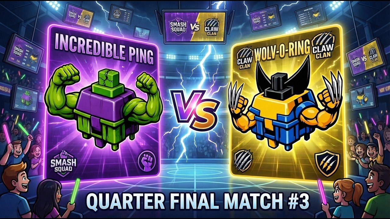 HMXVENGERS ELITE 8 Quarter-Final 3: Incredible Ping vs Wolv-O-Ring | Neo65 Core Plus