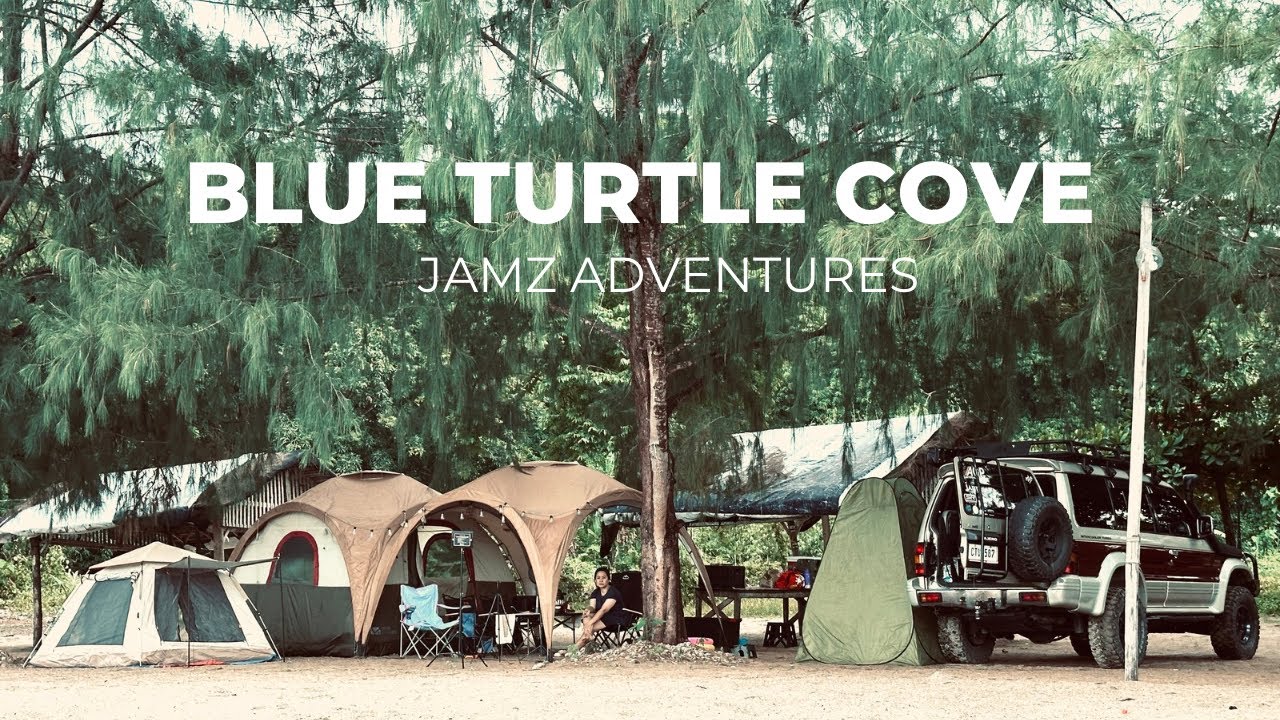 Overland Camping Ep. 07 : Blue Turtle Cove, Morong Bataan | Mobi Garden | JAMZ Adventures