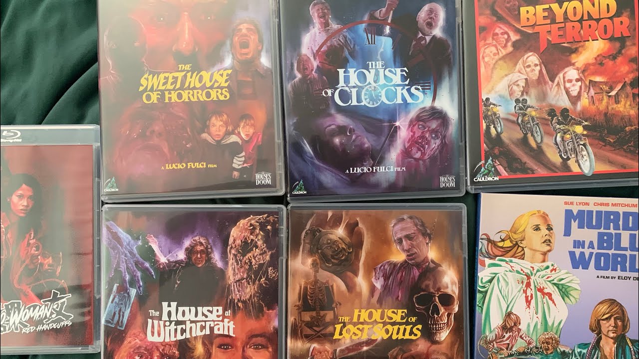 Cauldron Films and Massacre Video Haul!!!
