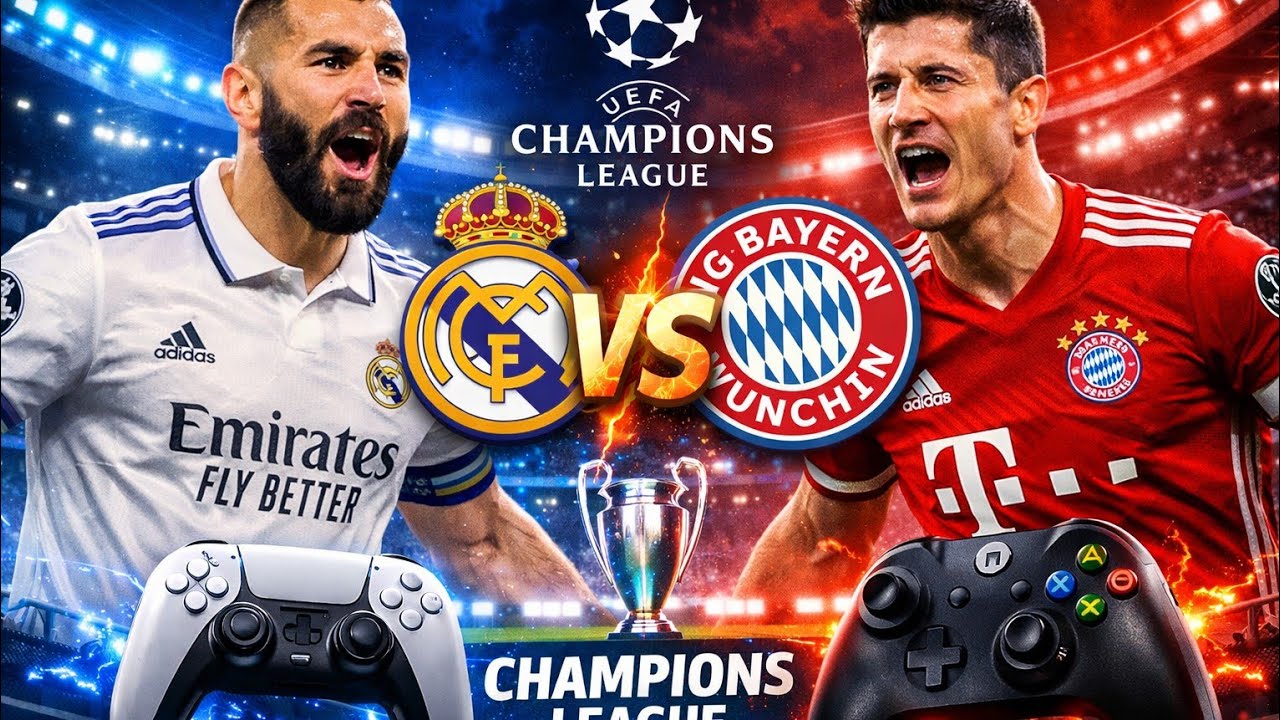 FC - REAL MADRID vs BAYERN MUNICH | CHAMPIONS LEAGUE 🏆 GROUP STAGE 24/25