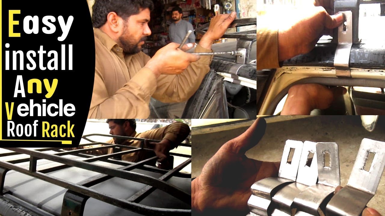 How to Roof top Any Vehicle Cargo Carrier easy install Guide by Suzuki Mehran  Cargo Roof Rack