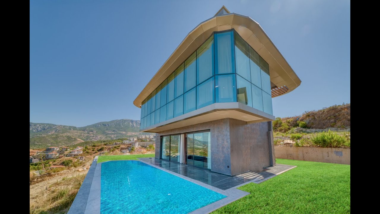 4+1 Ultra Luxury Villa Top Of Mauntain in Alanya Kargıcak Turkey part  1