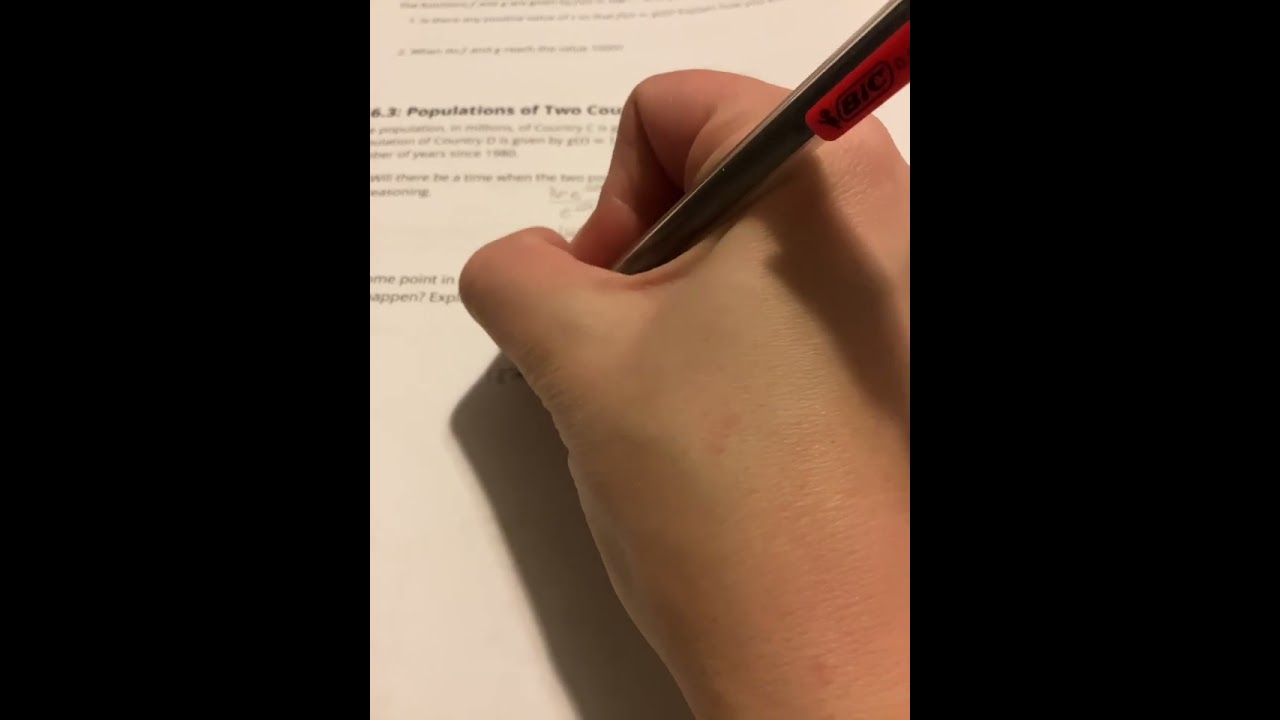IM Algebra 2 Unit 4 Lesson 16