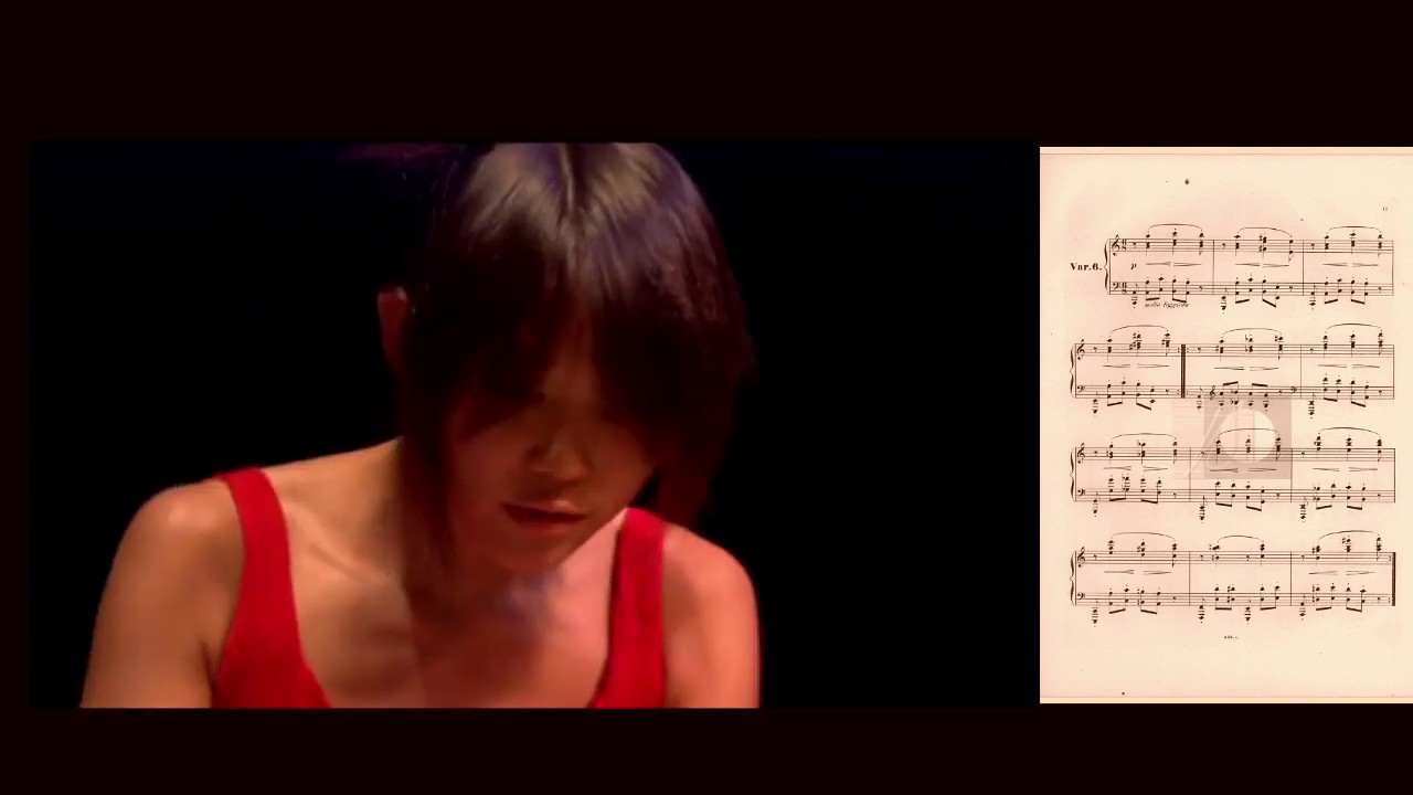 Yuja Wang, Brahms, Variations Paganini
